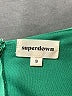 Superdown 100% Polyester Solid Green Romper Size S - photo 4