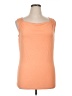 Relativity Orange Sleeveless T-Shirt Size XL - photo 1