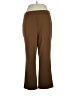 Jules & Leopold Solid Brown Active Pants Size 1X - photo 1