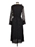 CeCe 100% Polyester Black Casual Dress Size 6 - photo 2