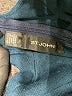 St. John Color Block Teal Cocktail Dress Size 10 - photo 7