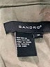 Sandro Sportswear 100% Cotton Green Jacket Size Med (2) - photo 6