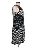 Just... Taylor Argyle Black Casual Dress Size 10 - photo 4