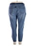 Cj Banks Solid Blue Jeans Size 22 - photo 2