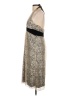 Jonathan Martin Animal Print Tan Cocktail Dress Size 10 - photo 5