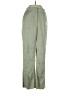 RUMORED Solid Green Casual Pants Size S - photo 1