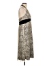 Jonathan Martin Animal Print Tan Cocktail Dress Size 10 - photo 4