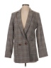 Express Plaid Gray Blazer Size S - photo 1