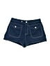 Gap 100% Cotton Solid Blue Denim Shorts Size 8 (petite) - photo 1