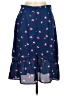 Aqua Stars Blue Casual Skirt Size M - photo 1
