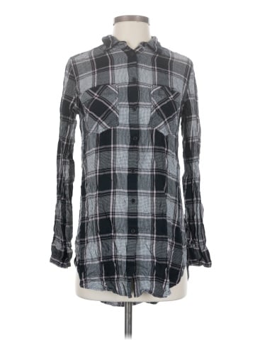 Express Long Sleeve Button-Down Shirt (view 1)