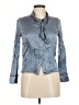 Petite Studio New York Blue Long Sleeve Blouse Size M (estimated) - photo 1