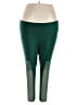 Ivy Park Color Block Stripes Solid Green Active Pants Size 3X - photo 1