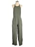 Lou & Grey Solid Green Jumpsuit Size 4 - photo 1
