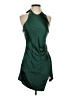 Hello Molly 100% Polyester Solid Green Cocktail Dress Size XS - photo 1