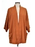 Forever 21 100% Polyester Orange Coat Size L - photo 1