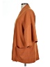 Forever 21 100% Polyester Orange Coat Size L - photo 5