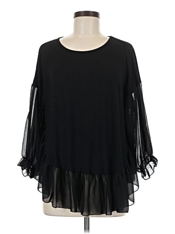 Pebble and Stone 3/4 Sleeve Blouse (view 1)