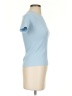 Helmut Lang 100% Polyester Blue Short Sleeve Turtleneck Size XS - photo 4