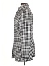 Unbranded 100% Polyester Houndstooth White Blazer Size M - photo 5