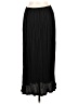 Babette 100% Polyester Solid Black Formal Skirt Size L - photo 2