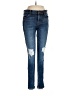 J Brand Hearts Blue Jeans Size 28 waist - photo 1