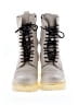 Zara Gray White Ankle Boots Size EU 38 - photo 2