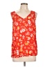 Fortune + Ivy Orange Sleeveless Blouse Size L - photo 1