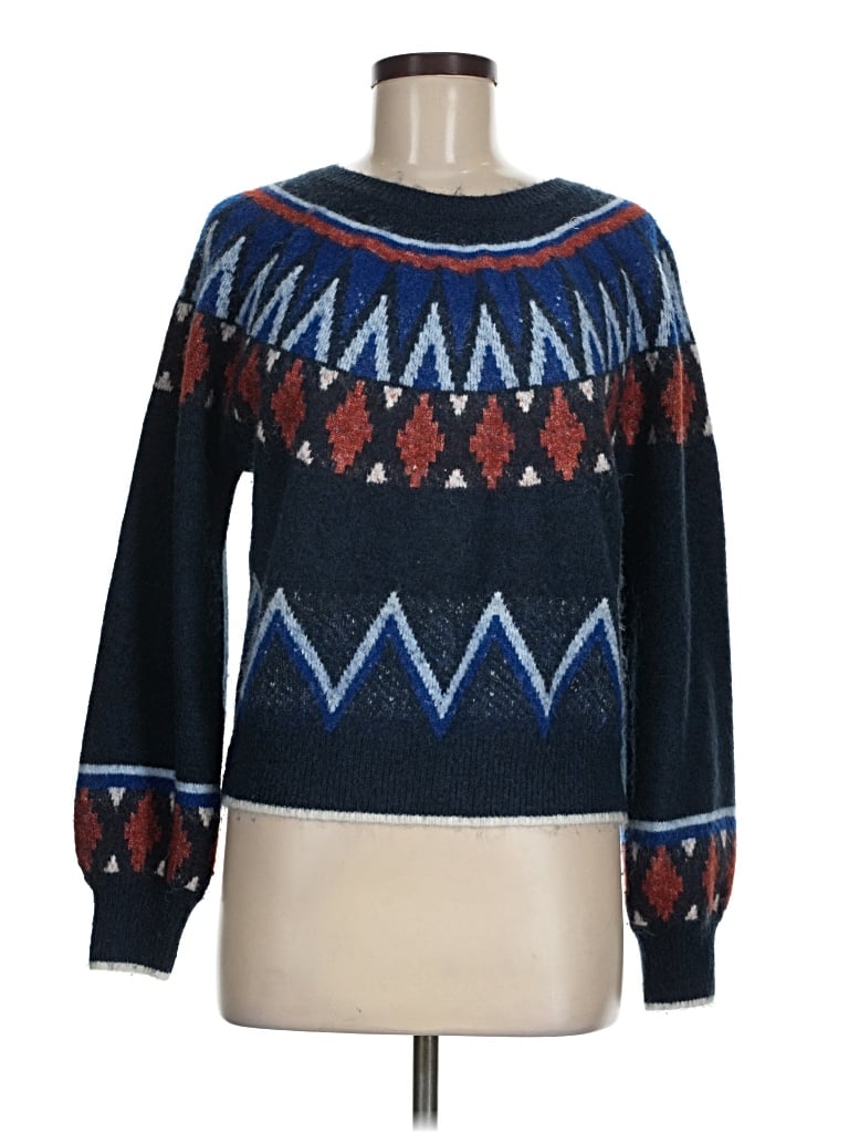 Pre-owned Sundry Pullover Sweater In Blue