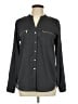 Calvin Klein 100% Polyester Gray Long Sleeve Blouse Size L (estimated) - photo 1