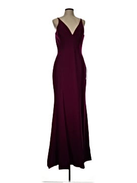 open lace back dress Dress The Population Sandra Gown - Blue main image 1
