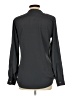 Calvin Klein 100% Polyester Gray Long Sleeve Blouse Size L (estimated) - photo 2