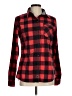 Legendary Whitetails 100% Polyester Red Long Sleeve Button-Down Shirt Size M - photo 1