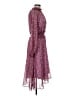 o.p.t 100% Polyester Paisley Purple Casual Dress Size M - photo 4