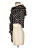 Susana Monaco Black Short Sleeve Blouse Size XXS (estimated) - photo 5