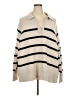 Aerie Stripes Ivory Pullover Sweater Size XXL - photo 1