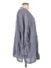 Flax 100% Linen Blue 3/4 Sleeve Button-Down Shirt Size 10 (M) - photo 4