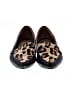 Me Too Animal Print Black Flats Size 7 - photo 2