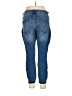 Express Hearts Blue Jeans Size 14 - photo 2