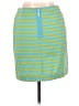 MICHAEL Michael Kors Stripes Blue Green Casual Skirt Size 10 - photo 2