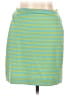 MICHAEL Michael Kors Stripes Blue Green Casual Skirt Size 10 - photo 1