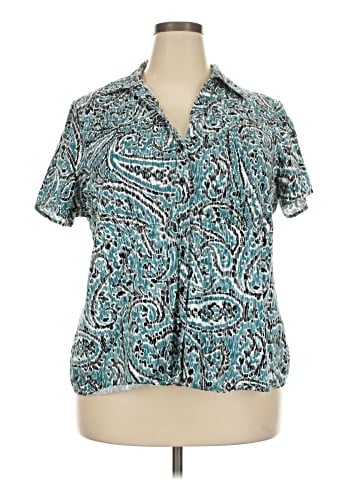 Fred David Short Sleeve Blouse (view 1)