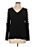 MICHAEL Michael Kors Black Long Sleeve Top Size L - photo 1