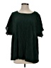 Agnes & Dora Green Short Sleeve Blouse Size S - photo 1