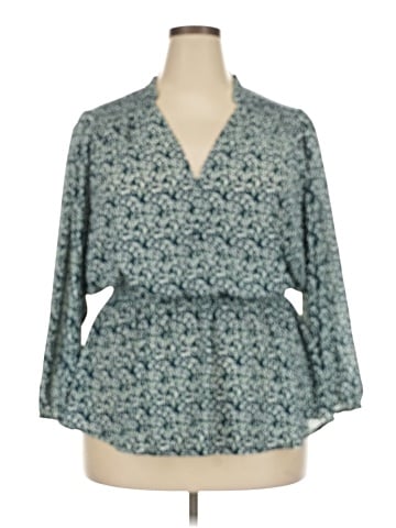 Eclair 3/4 Sleeve Blouse (view 1)
