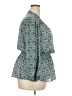Eclair 100% Polyester Teal 3/4 Sleeve Blouse Size 2X - photo 4