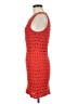 Lulus Orange Red Cocktail Dress Size M - photo 5