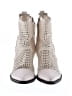 Sam Edelman Silver White Ankle Boots Size 7 1/2 - photo 2