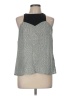 A.L.C. 100% Silk Gray Sleeveless Silk Top Size M - photo 1