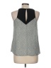 A.L.C. 100% Silk Gray Sleeveless Silk Top Size M - photo 2